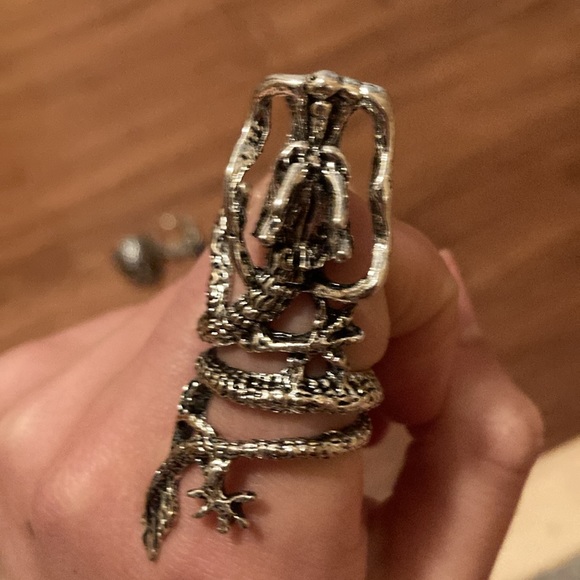 Chunky silver rings - Picture 6 of 7